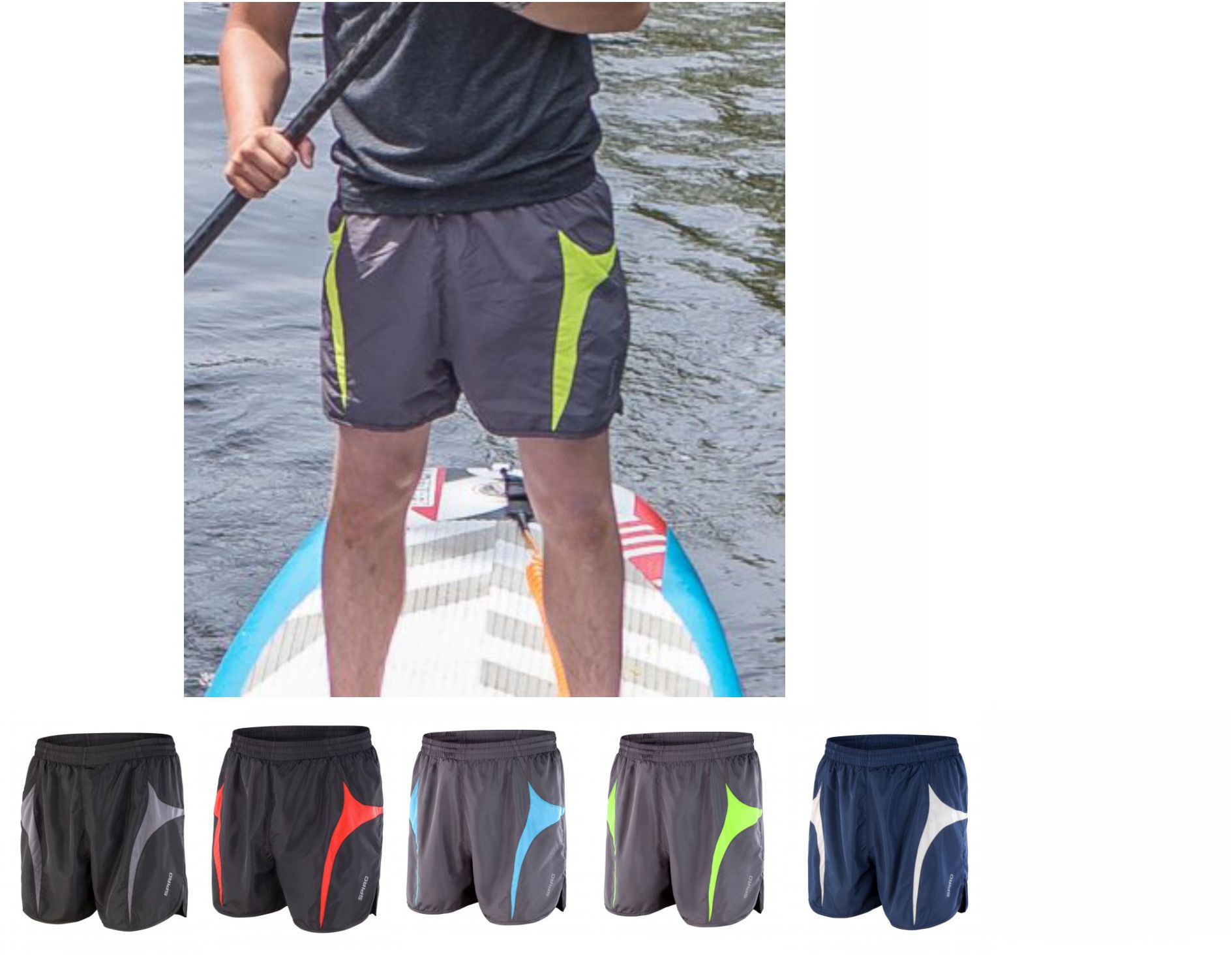 Spiro SR183M Micro-Lite Running Shorts  Spiro SR183M Micro-Lite Running Shorts